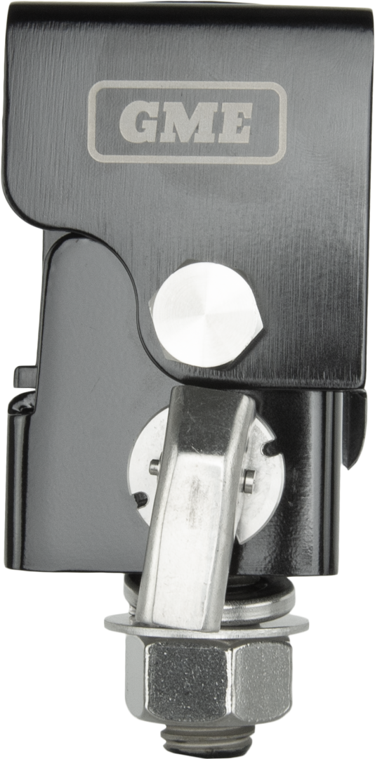 GME Heavy Duty Fold Down Bracket - Black - - MB042B
