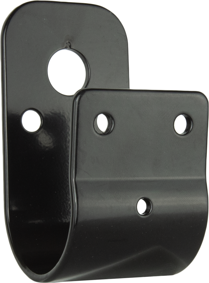 GME 45MM WRAP AROUND BULL BAR BRACKET- BLACK -MB102B