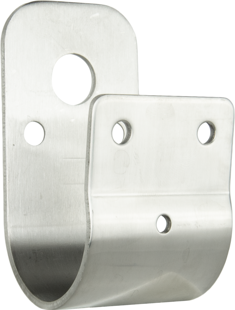 GME 45MM WRAP AROUND BULL BAR BRACKET- STAINLESS STEEL - MB102SS