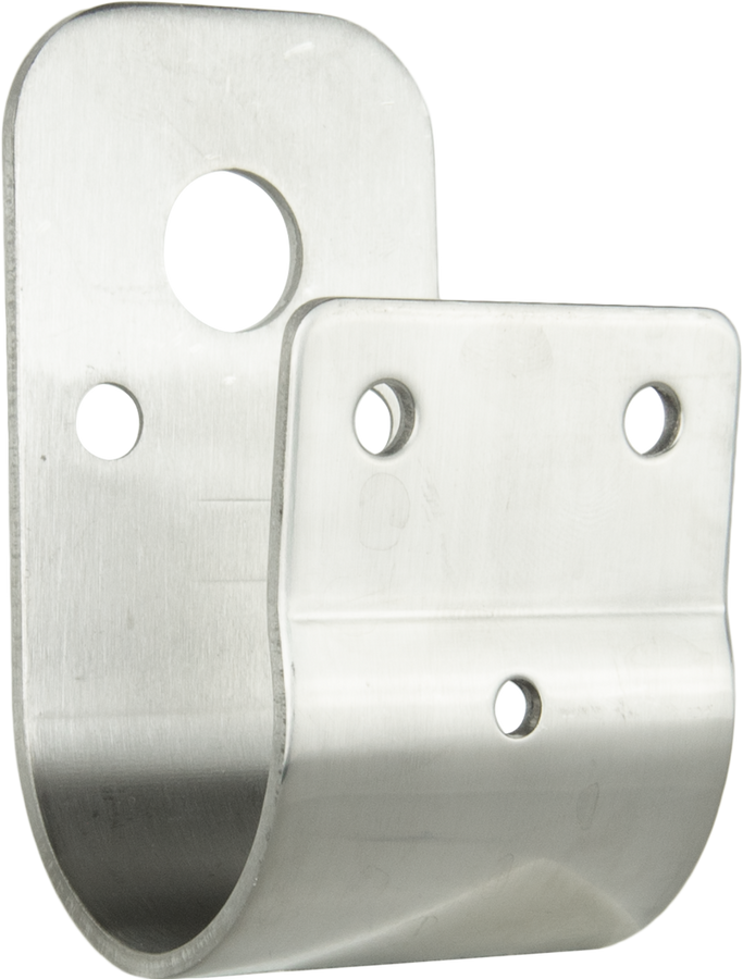 GME 45MM WRAP AROUND BULL BAR BRACKET- STAINLESS STEEL - MB102SS