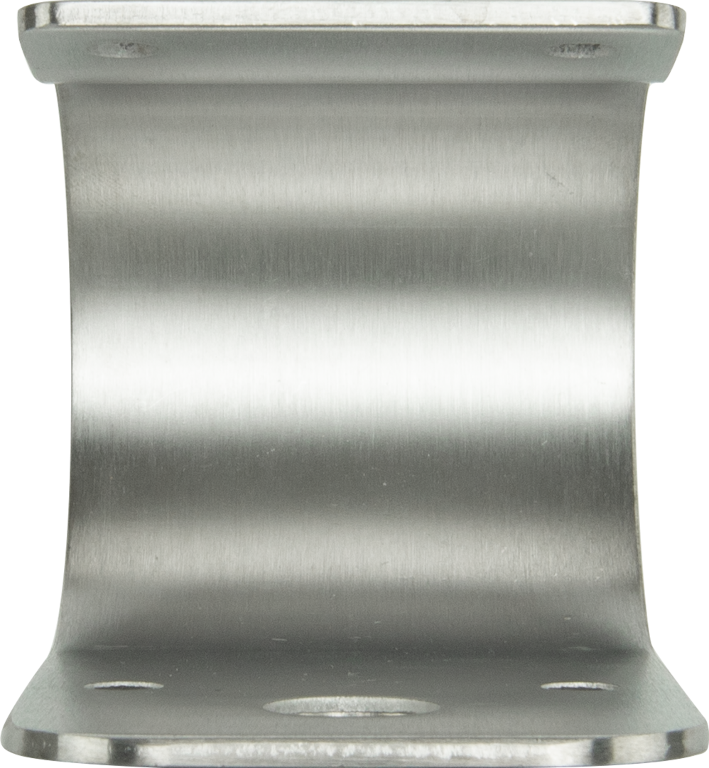 GME 63MM WRAP AROUND BULL BAR BRACKET- STAINLESS STEEL - MB104SS