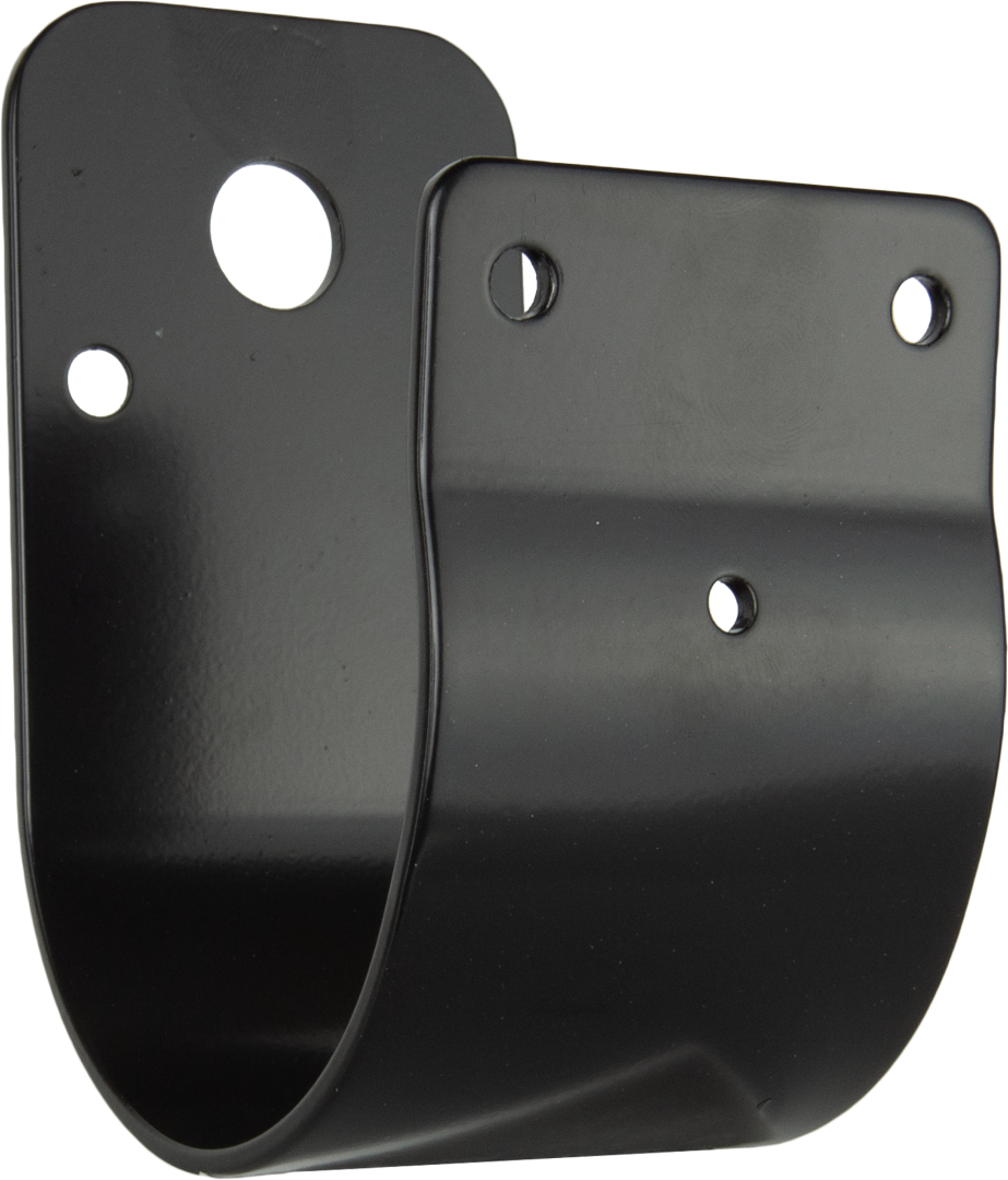 GME 76MM WRAP AROUND BULL BAR BRACKET- BLACK - MB105B