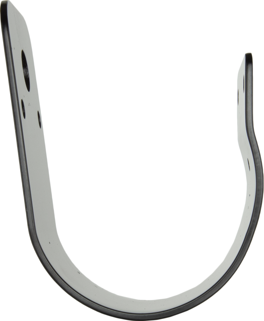 GME 76MM WRAP AROUND BULL BAR BRACKET- BLACK - MB105B