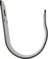 GME 76MM WRAP AROUND BULL BAR BRACKET- BLACK - MB105B