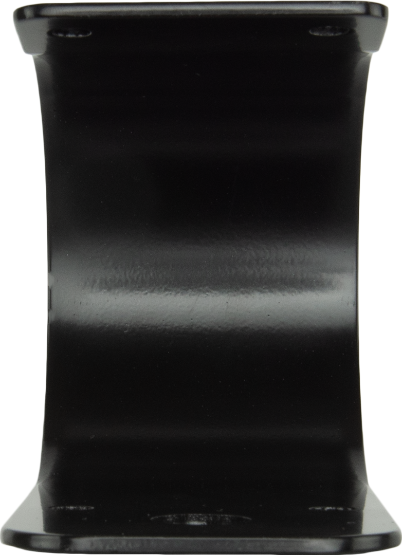 GME 76MM WRAP AROUND BULL BAR BRACKET- BLACK - MB105B