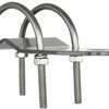 GME 3MM BULL BAR BRACKET WITH "U" BOLTS - STAINLESS STEEL MB408SS