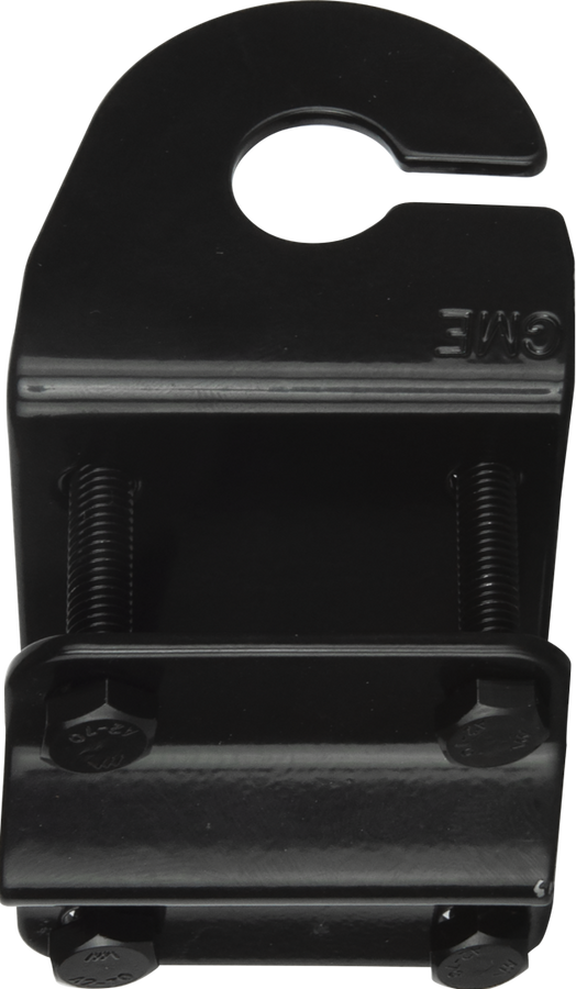 GME 2.5MM MIRROR MOUNT WITH CABLE SLOT - BLACK -MB411B