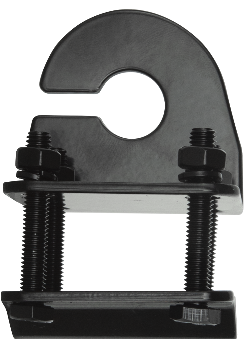 GME 2.5Mm Mirror Mount With Cable Slot - Black - MB411B