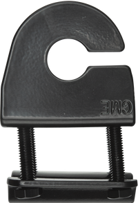 GME 2.5Mm Mirror Mount With Cable Slot - Black - MB411B