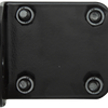 GME 2.5MM MIRROR MOUNT WITH CABLE SLOT - BLACK -MB411B