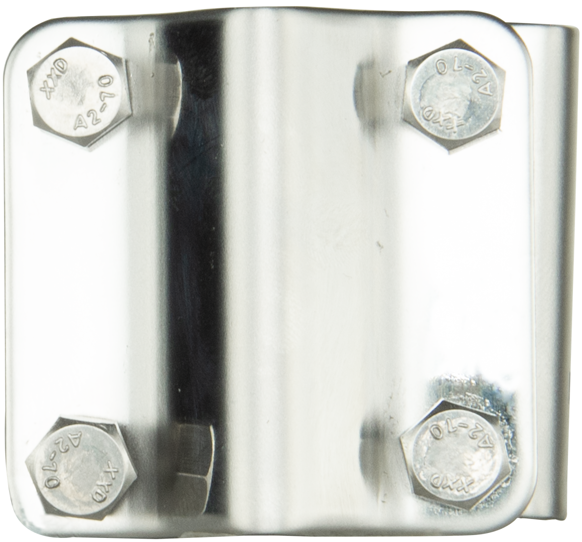 GME 2.5Mm Mirror Mount With Cable Slot - Stainless Steel - - MB411SS