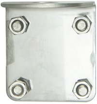 GME 2.5Mm Mirror Mount With Cable Slot - Stainless Steel - - MB411SS