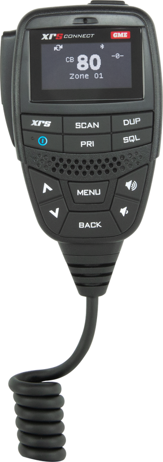 GME OLED CONTROLLER MICROPHONE WITH MAGNETIC BOLLARD- SUIT XRS SERIES -MC664B-M