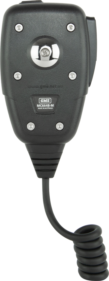 GME OLED CONTROLLER MICROPHONE WITH MAGNETIC BOLLARD- SUIT XRS SERIES -MC664B-M