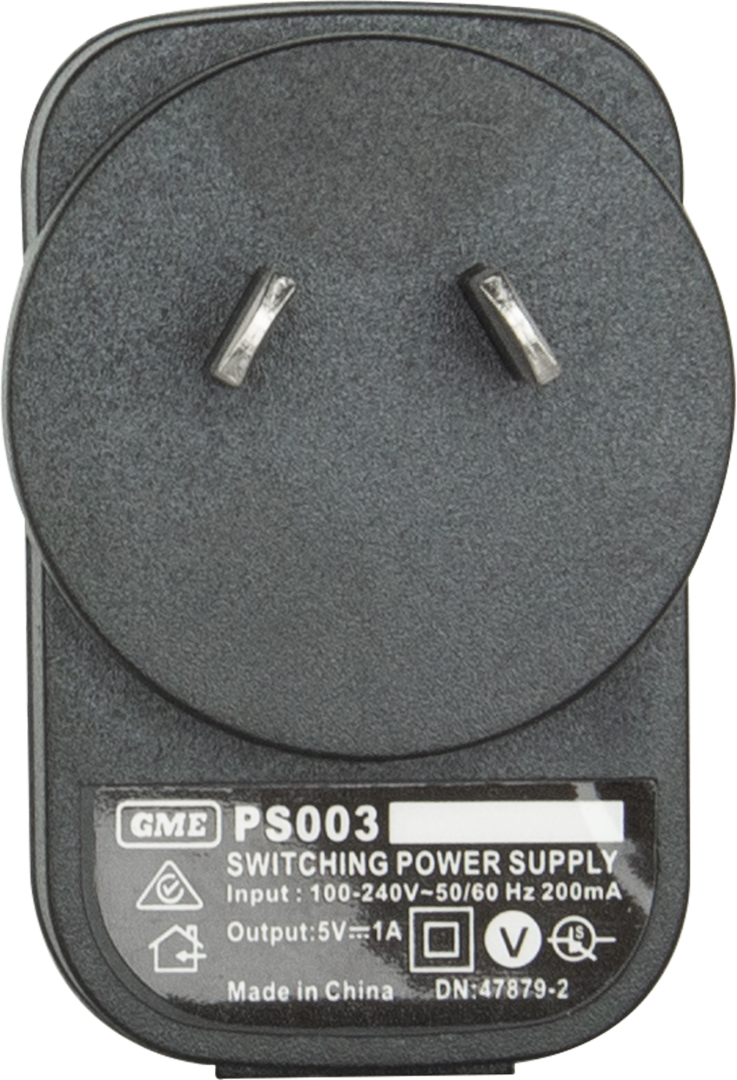 GME Ac Usb Power Adapter - Suit Tx665 / Tx667 / Tx675 / Tx677 - PS003