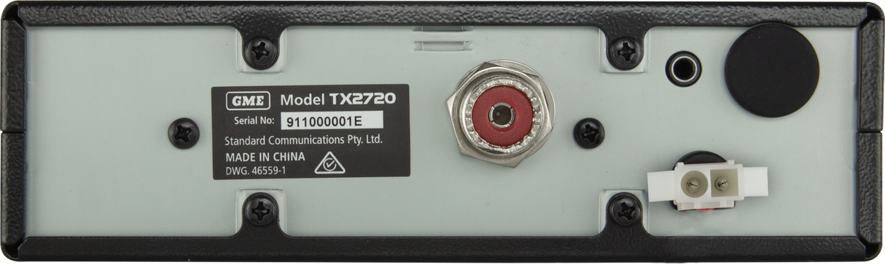 GME 27Mhz Din Mount Cb Radio - TX2720