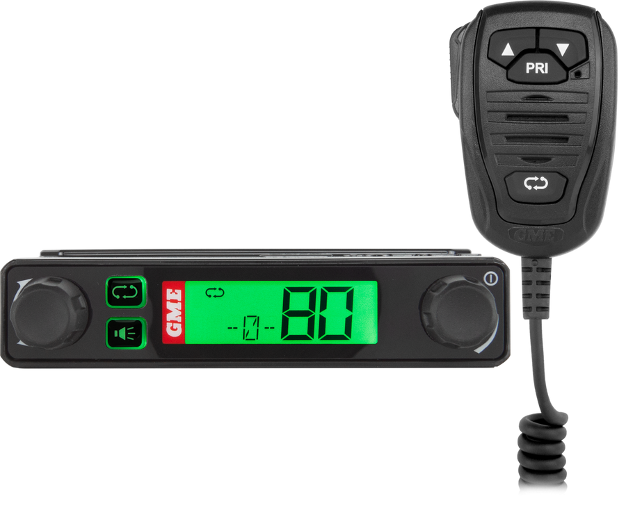 GME 5 Watt Super Compact UHF CB Radio with ScanSuite™ & Speaker Microphone