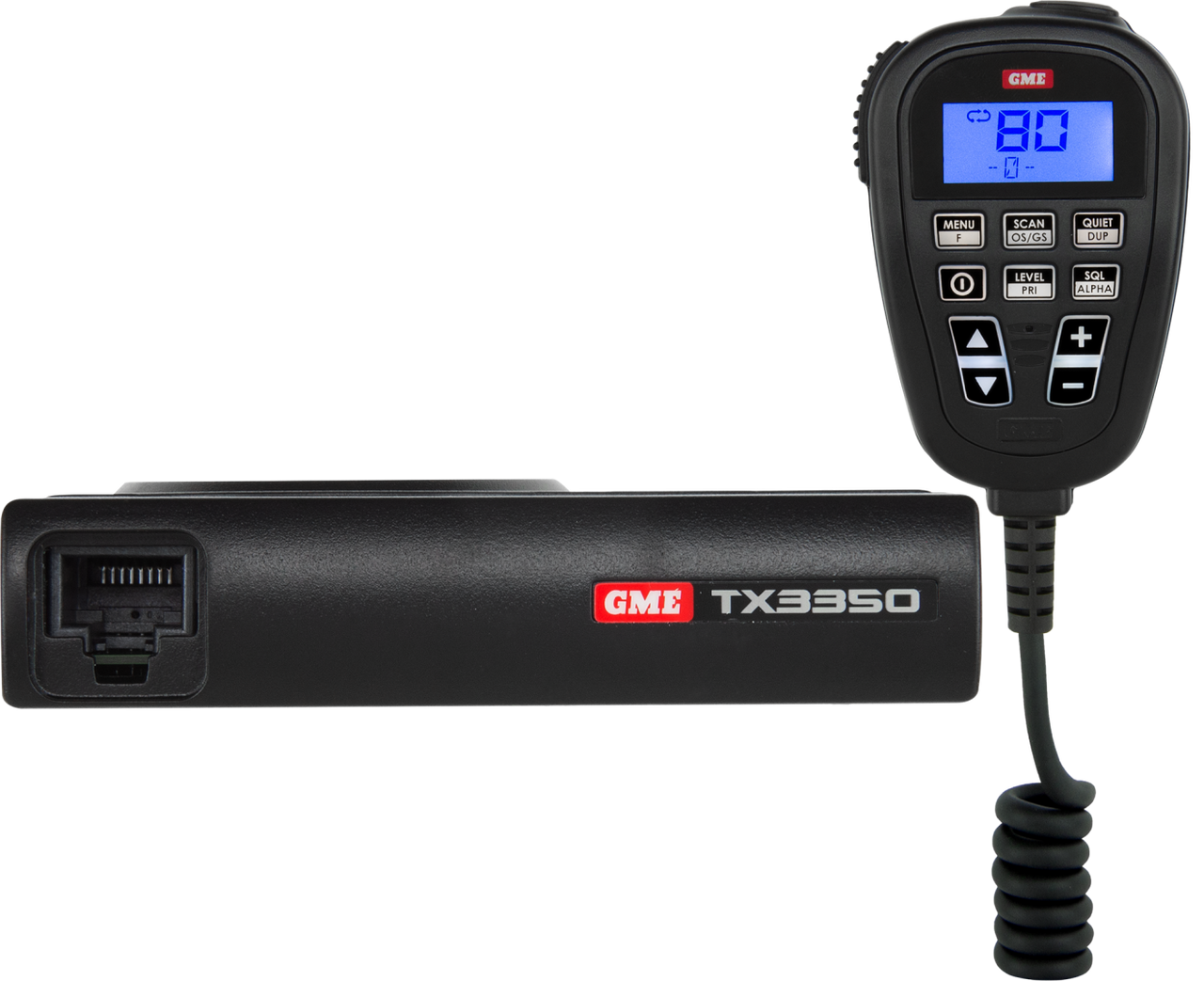 GME 5/1 Watt Uhf Cb Handheld Radio Including Accessories - Twin Pack - TX3350UVP