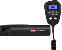 GME 5/1 Watt Uhf Cb Handheld Radio Including Accessories - Twin Pack - TX3350UVP