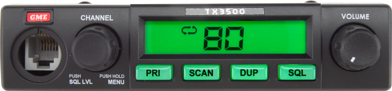 GME 5/1 Watt Uhf Cb Handheld Radio Including Accessories - Twin Pack - Blaze Orange - TX3500SVP