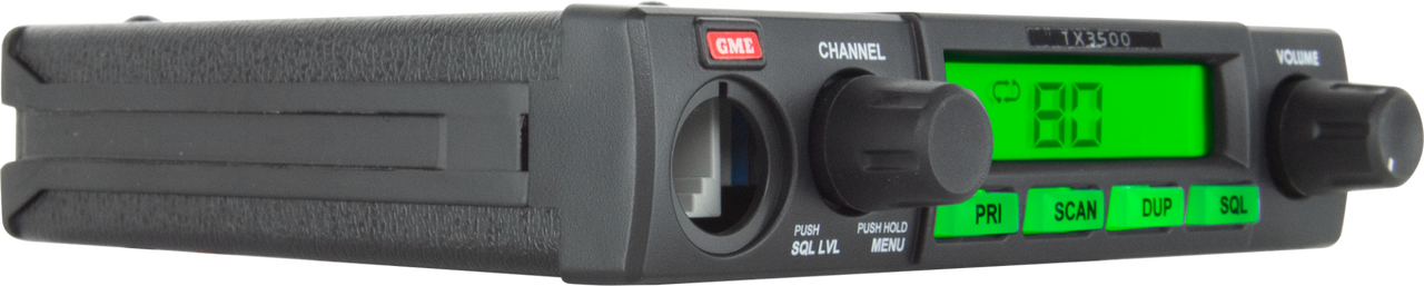 GME 5/1 Watt Uhf Cb Handheld Radio Including Accessories - Twin Pack - Blaze Orange - TX3500SVP