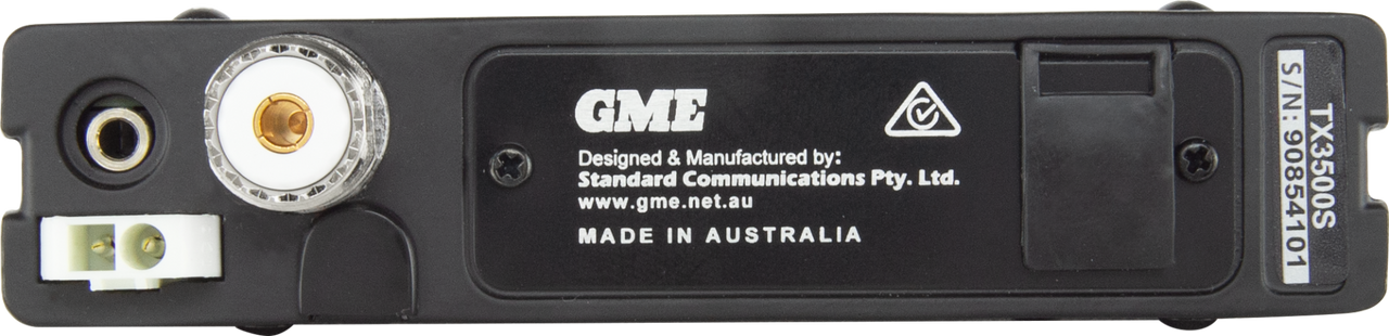 GME 5/1 Watt Uhf Cb Handheld Radio Including Accessories - Twin Pack - Blaze Orange - TX3500SVP