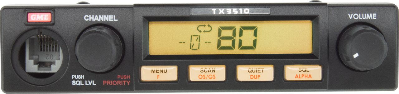 GME 5/1 Watt Uhf Cb Handheld Radio Including Accessories - Twin Pack - Yellow - TX3510S