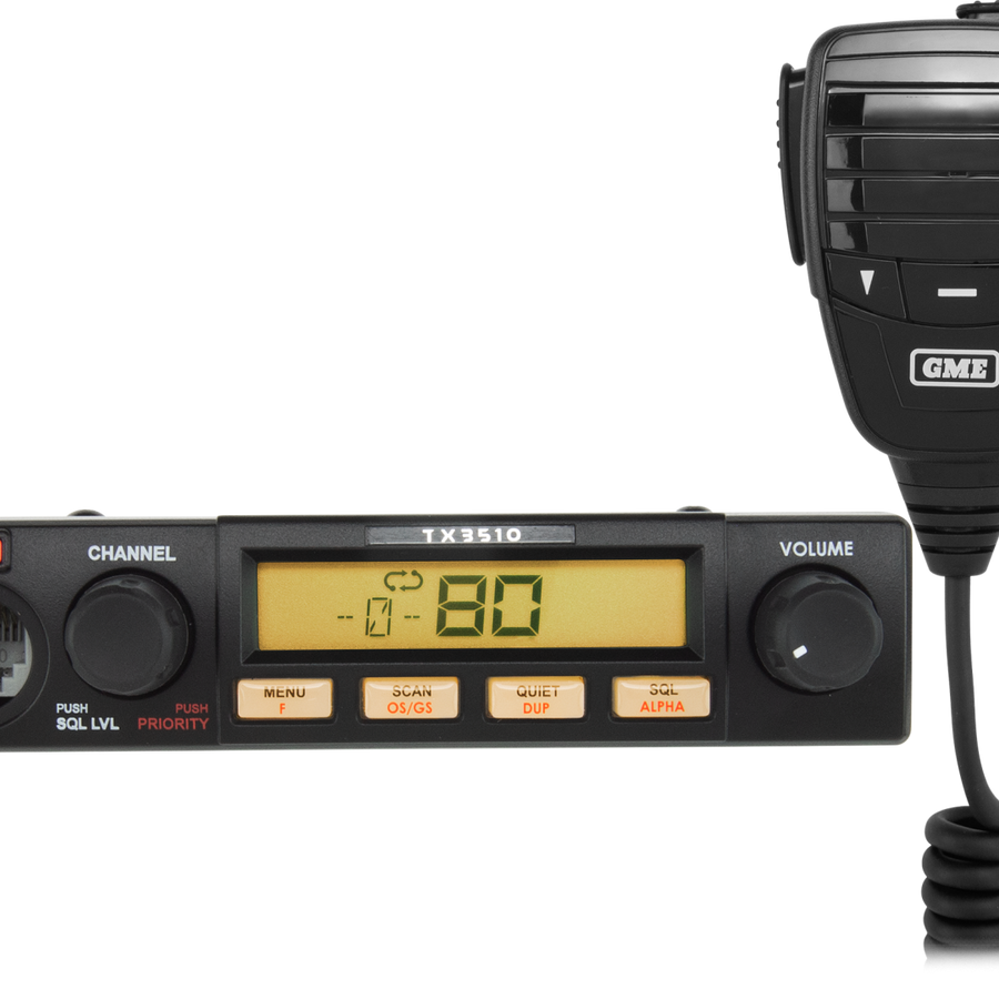 GME 5 Watt Compact UHF CB Radio with ScanSuite