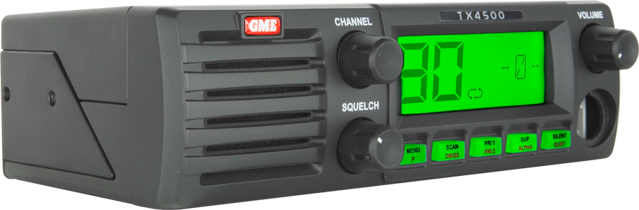 GME 5 Watt DIN Mount UHF CB Radio with ScanSuite™