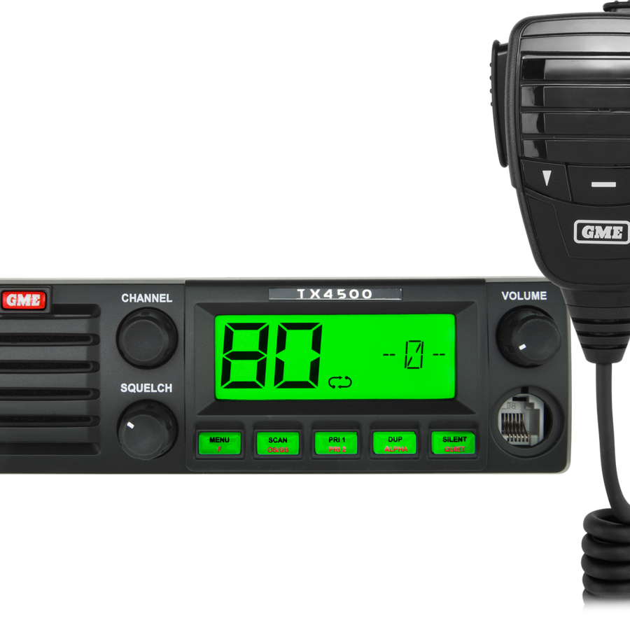 GME 5 Watt DIN Mount UHF CB Radio with ScanSuite