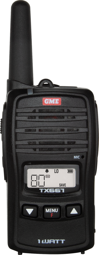 GME 3 Inch Marine Box Speakers Pair - Black -TX667