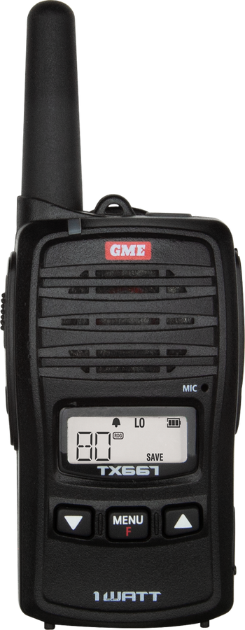 GME 3 Inch Marine Box Speakers Pair - Black -TX667