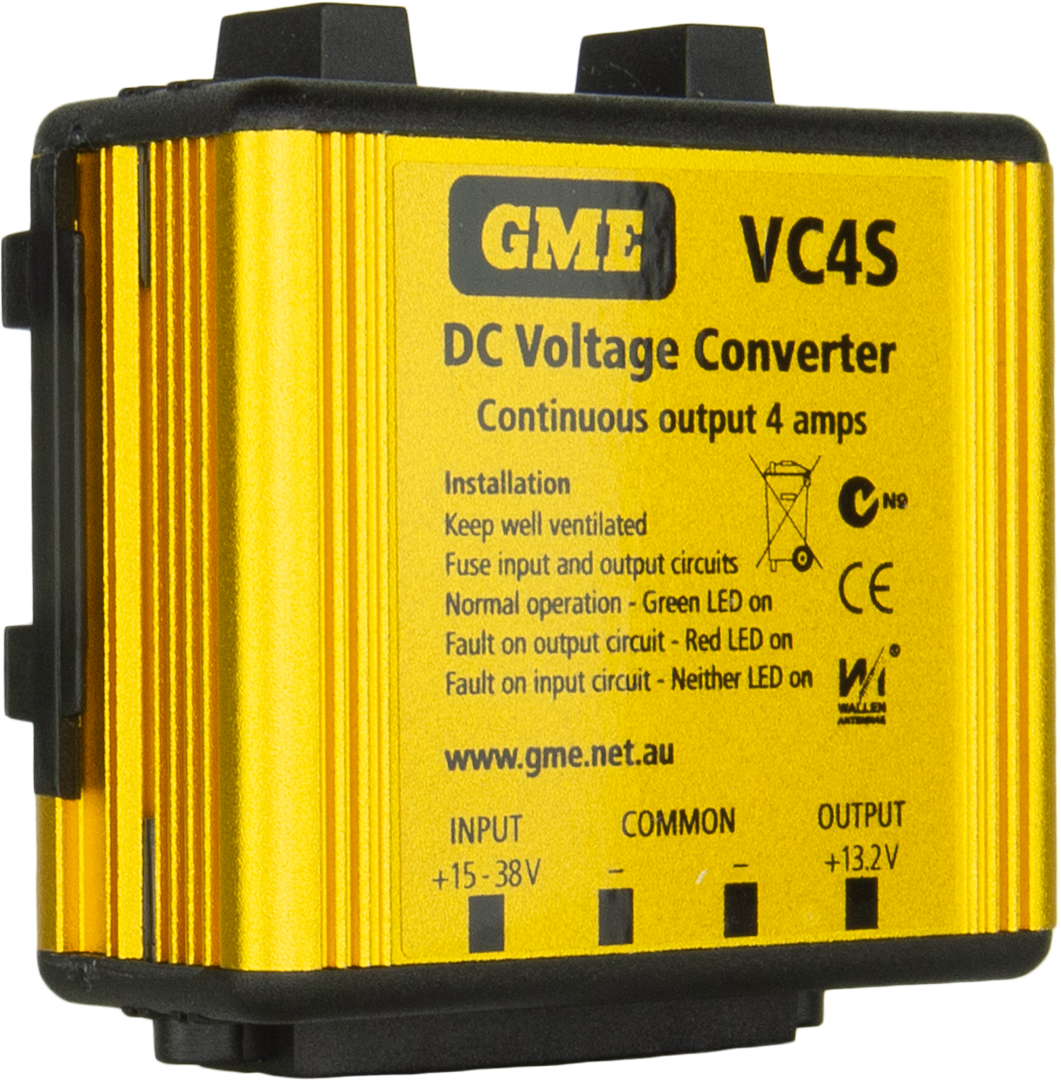 GME 600Mm Black Steel Antenna (6.6Dbi Gain) - VC4S