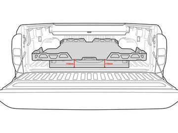 HSP Load Slide Suits Dual Cab Triton MQ+MR-2015+ -Q3