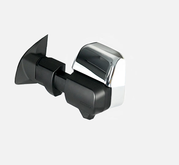 MSA Chrome Towing Mirrors Silverado 1500 2020-on Blind Spot Monitoring, Temp Sensor, Power Fold