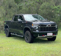 MSA Black Towing Mirrors Silverado 1500 2020–ON , Heated, Blind Spot Monitoring, Temp Sensor