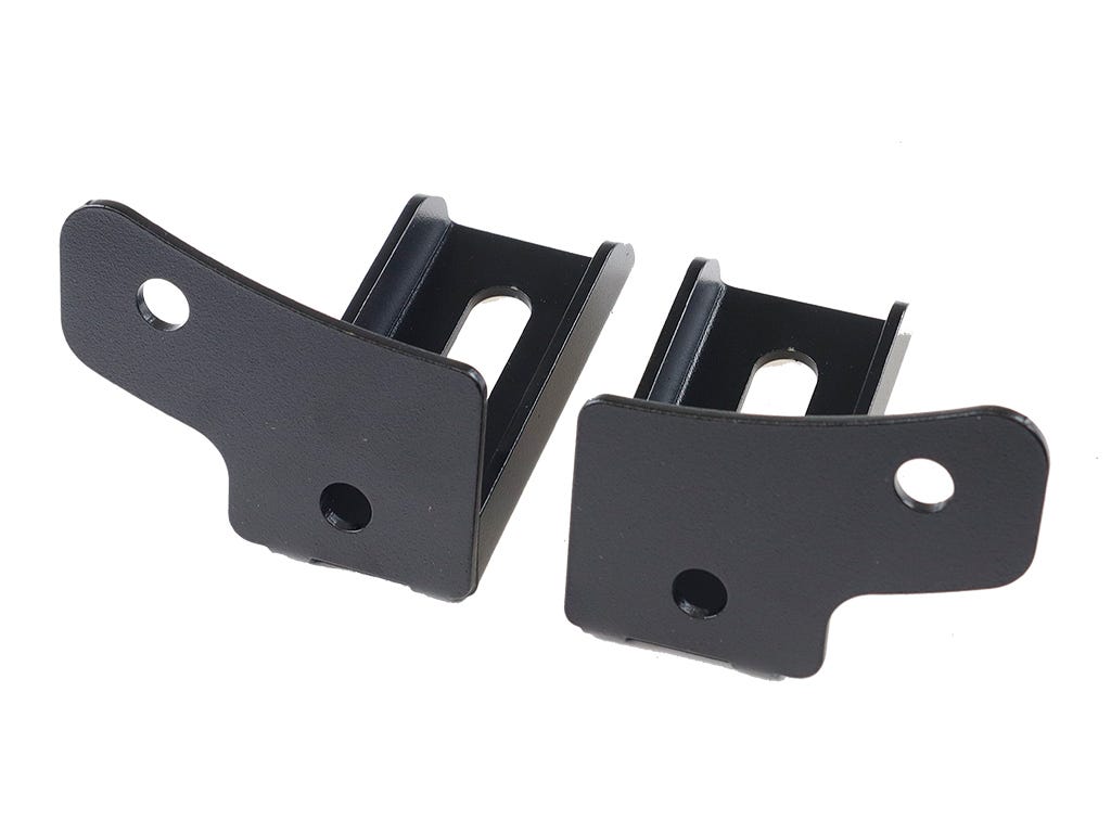 Front Runner Jeep Wrangler JK/JKU Windshield Spot Light Brackets -RRAC014