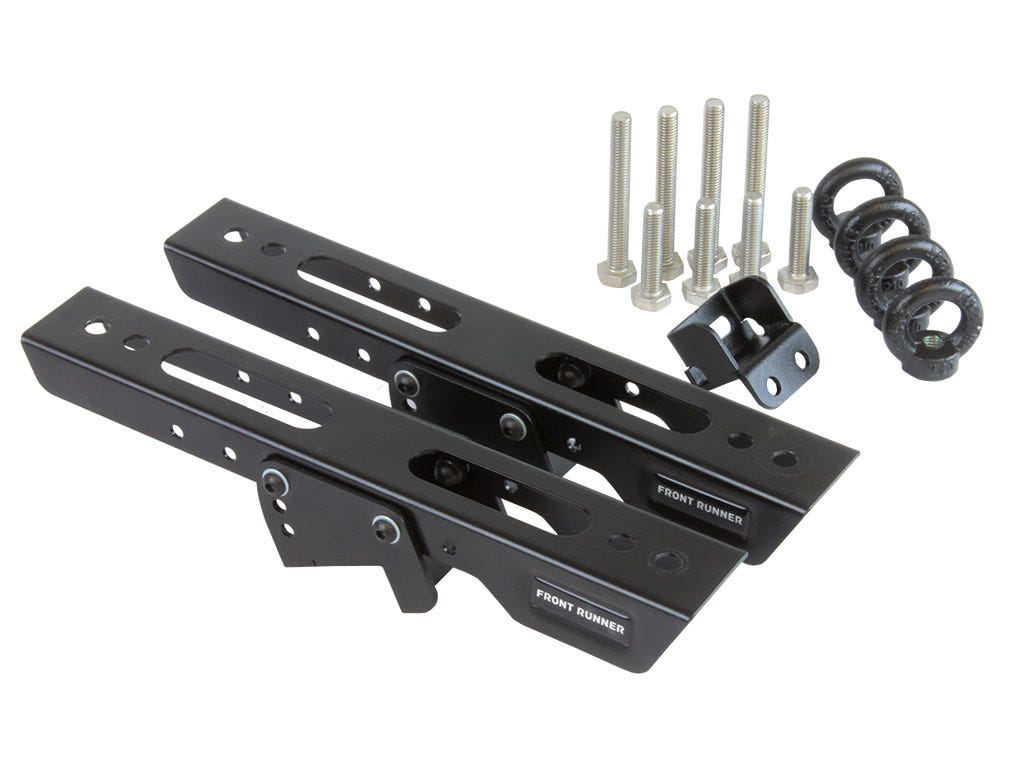 Front Runner Recovery Device AND Gear Holding Side Brackets -RRAC103