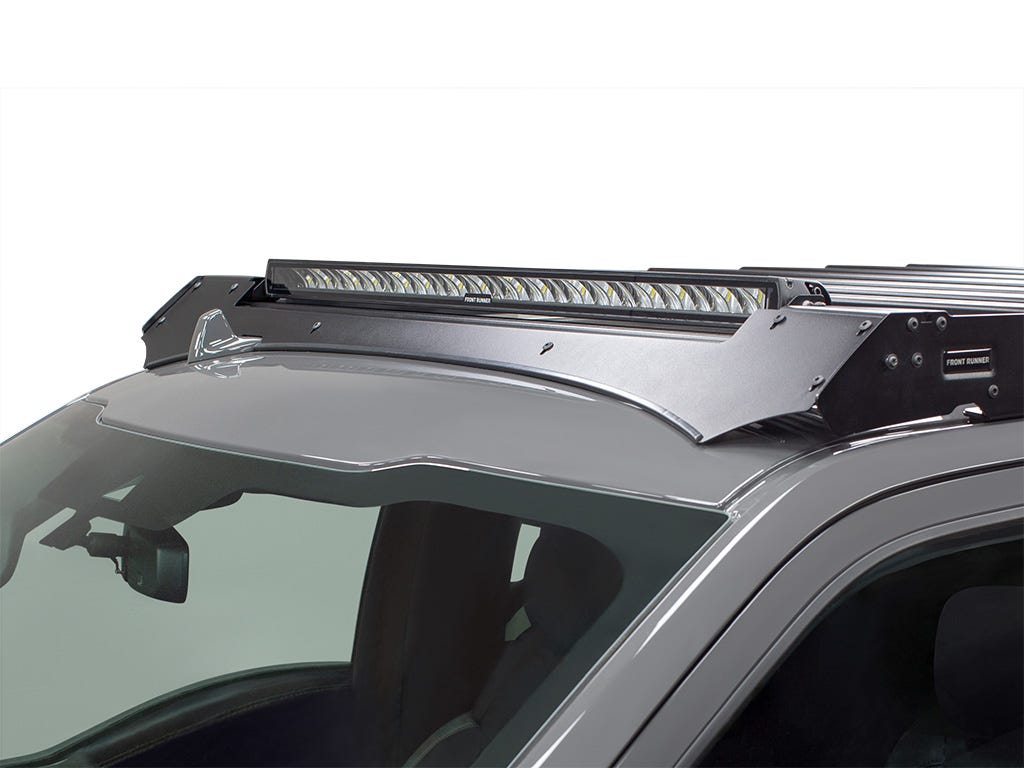 Front Runner Ford F-150 Crew Cab w/ Sunroof (2015-2020) Slimsport Rack 40in Light Bar Wind Fairing -RRAC194