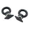 Front Runner Black Tie Down Rings / Eye Bolts for Tracks RRAC221