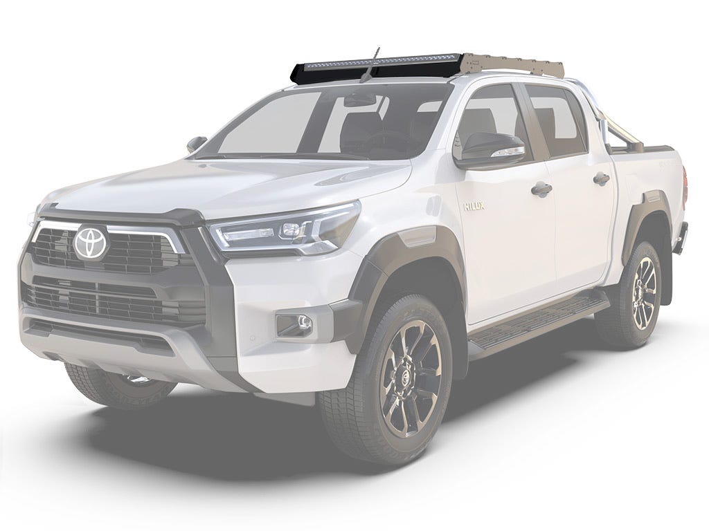 Front Runner Toyota Hilux H48 DC (2022-Current) Slimsport Rack 40in Light Bar Wind Fairing -RRAC245