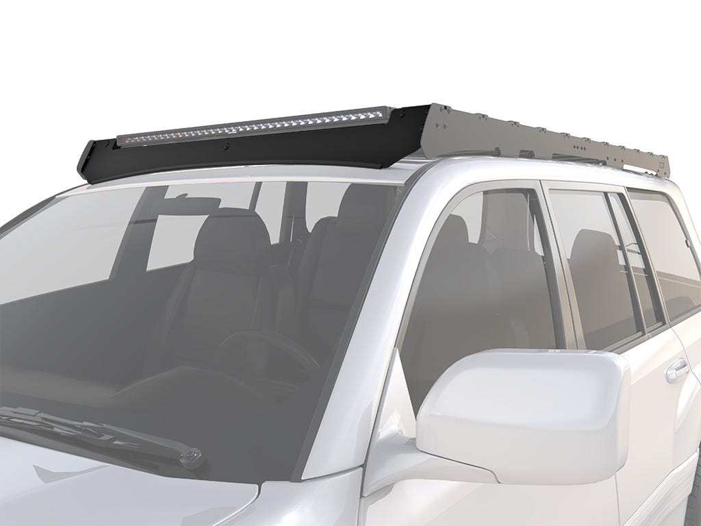 Front Runner Toyota Land Cruiser 100 Series Slimsport Rack 40in Light Bar Wind Fairing -RRAC282