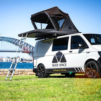 ROOF SPACE 2 (v1)- 67 kg German Engineered Hardshell Rooftop Tent - RSC1M201S2