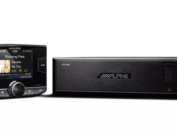 Alpine Hi-Res Audio Digital Media Player With Usb / Radio /  Bluetooth Audio & Handsfree -UTX-A09PRO