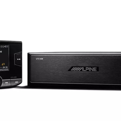 Alpine Hi-Res Audio Digital Media Player With Usb / Radio /  Bluetooth Audio & Handsfree -UTX-A09PRO