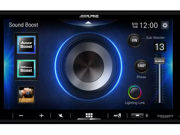 Alpine 7" Audio Visual Receiver With Wired Apple Carplay -Ilx-W670A