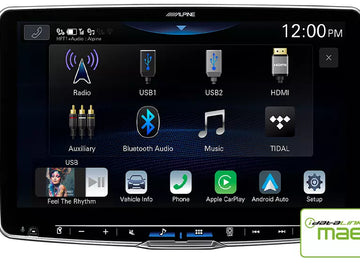 Alpine 11"  Halo11 Receiver With Maestro, Wireless Apple Carplay + Wireless Android Auto -iLX-F511Ai