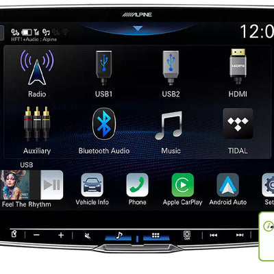 Alpine 11"  Halo11 Receiver With Maestro, Wireless Apple Carplay + Wireless Android Auto -iLX-F511Ai