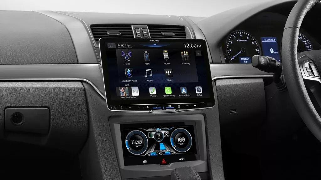 ALPINE HILUX N80 1ST & 2ND EDITION ( 2015 - 2020 ) ILX-F509A SOLUTION-HILUX15-F509A