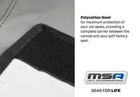 MSA 4X4 FORD RANGER PY DUAL CAB XL/XLS REAR SEAT COVERS